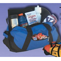 The Business Traveler Duffle Bag w/ Snacks & Travel Items